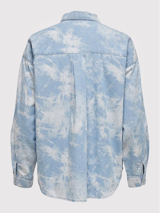 ONLY Γυναίκες Casual Πουκάμισα Πουκάμισο Averie 15257026 Μπλε Regular Fit 8 ONLY Γυναίκες Casual Πουκάμισα Πουκάμισο Averie 15257026 Μπλε Regular Fit - Image 6