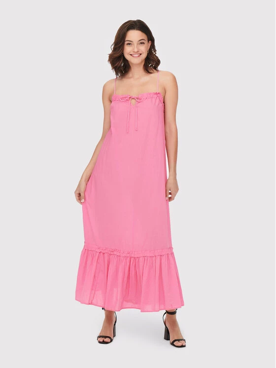 ONLY Γυναίκες Καλοκαιρινά Φορέματα Φόρεμα καλοκαιρινό Allie 15256546 Ροζ Regular Fit 4 ONLY Γυναίκες Καλοκαιρινά Φορέματα Φόρεμα καλοκαιρινό Allie 15256546 Ροζ Regular Fit - Image 2