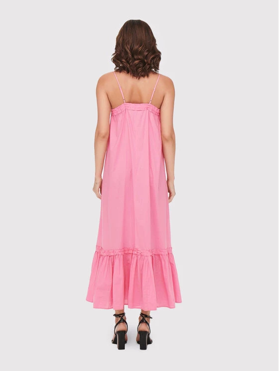 ONLY Γυναίκες Καλοκαιρινά Φορέματα Φόρεμα καλοκαιρινό Allie 15256546 Ροζ Regular Fit 5 ONLY Γυναίκες Καλοκαιρινά Φορέματα Φόρεμα καλοκαιρινό Allie 15256546 Ροζ Regular Fit - Image 3