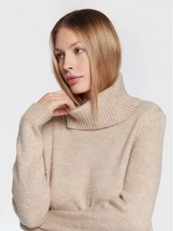 ONLY Γυναίκες Πλεκτά Φορέματα Φόρεμα υφασμάτινο Brandie 15214595 Μπεζ Regular Fit -Φτηνός Only Κατάστημα unnamed file 330