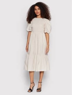 ONLY Γυναίκες Καθημερινά Φορέματα Φόρεμα καθημερινό Lesley 15256514 Μπεζ Regular Fit