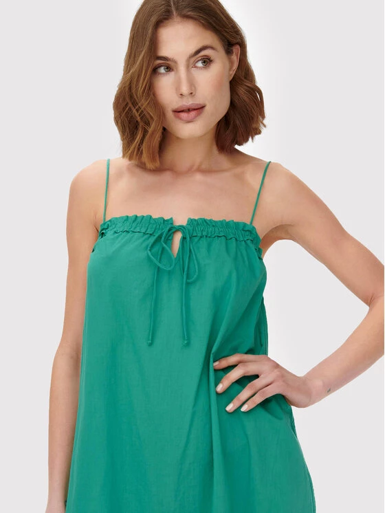 ONLY Γυναίκες Καλοκαιρινά Φορέματα Φόρεμα καλοκαιρινό Allie 15256546 Πράσινο Regular Fit 6 ONLY Γυναίκες Καλοκαιρινά Φορέματα Φόρεμα καλοκαιρινό Allie 15256546 Πράσινο Regular Fit - Image 4