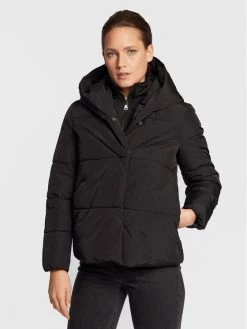 ONLY Γυναίκες Πουπουλένια Μπουφάν Μπουφάν πουπουλένιο Sydney 15231475 Μαύρο Regular Fit