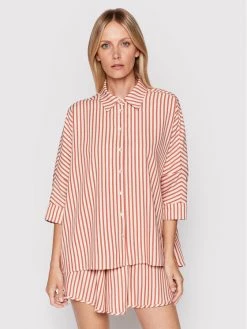 ONLY Γυναίκες Casual Πουκάμισα Πουκάμισο Sweet 15256307 Πορτοκαλί Relaxed Fit