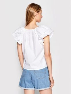 ONLY Γυναίκες Μπλουζάκια Μπλουζάκι Daphne 15256509 Λευκό Regular Fit -Φτηνός Only Κατάστημα unnamed file 3347