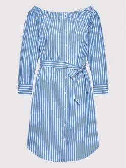 ONLY Γυναίκες Φορέματα σε Στυλ Πουκάμισο & Σεμιζιέ Φόρεμα πουκάμισο Eileen 15256258 Μπλε Relaxed Fit -Φτηνός Only Κατάστημα unnamed file 3369