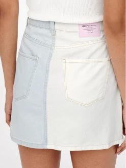 ONLY Γυναίκες Mini Φούστα τζιν Vega 15256225 Μπλε Regular Fit -Φτηνός Only Κατάστημα unnamed file 3379