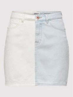 ONLY Γυναίκες Mini Φούστα τζιν Vega 15256225 Μπλε Regular Fit -Φτηνός Only Κατάστημα unnamed file 3380