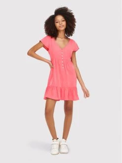 ONLY Γυναίκες Καθημερινά Φορέματα Φόρεμα καθημερινό Mago 15255820 Ροζ Regular Fit -Φτηνός Only Κατάστημα unnamed file 3396