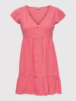 ONLY Γυναίκες Καθημερινά Φορέματα Φόρεμα καθημερινό Mago 15255820 Ροζ Regular Fit -Φτηνός Only Κατάστημα unnamed file 3397