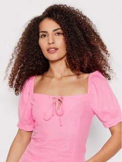 ONLY Γυναίκες Μπλουζάκια Μπλουζάκι Caro 15255164 Ροζ Slim Fit -Φτηνός Only Κατάστημα unnamed file 3401