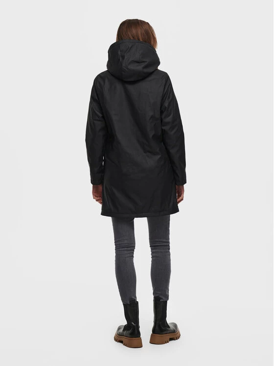 ONLY Γυναίκες Αδιάβροχα Μπουφάν Μπουφάν αδιάβροχο Sally 15206116 Μαύρο Regular Fit 5 ONLY Γυναίκες Αδιάβροχα Μπουφάν Μπουφάν αδιάβροχο Sally 15206116 Μαύρο Regular Fit - Image 3