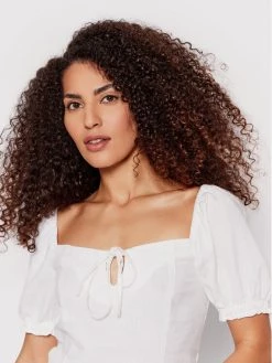 ONLY Γυναίκες Μπλουζάκια Μπλουζάκι Caro 15255164 Λευκό Slim Fit -Φτηνός Only Κατάστημα unnamed file 3416