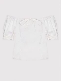 ONLY Γυναίκες Μπλουζάκια Μπλουζάκι Caro 15255164 Λευκό Slim Fit -Φτηνός Only Κατάστημα unnamed file 3418