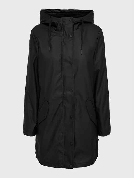 ONLY Γυναίκες Αδιάβροχα Μπουφάν Μπουφάν αδιάβροχο Sally 15206116 Μαύρο Regular Fit 7 ONLY Γυναίκες Αδιάβροχα Μπουφάν Μπουφάν αδιάβροχο Sally 15206116 Μαύρο Regular Fit - Image 5