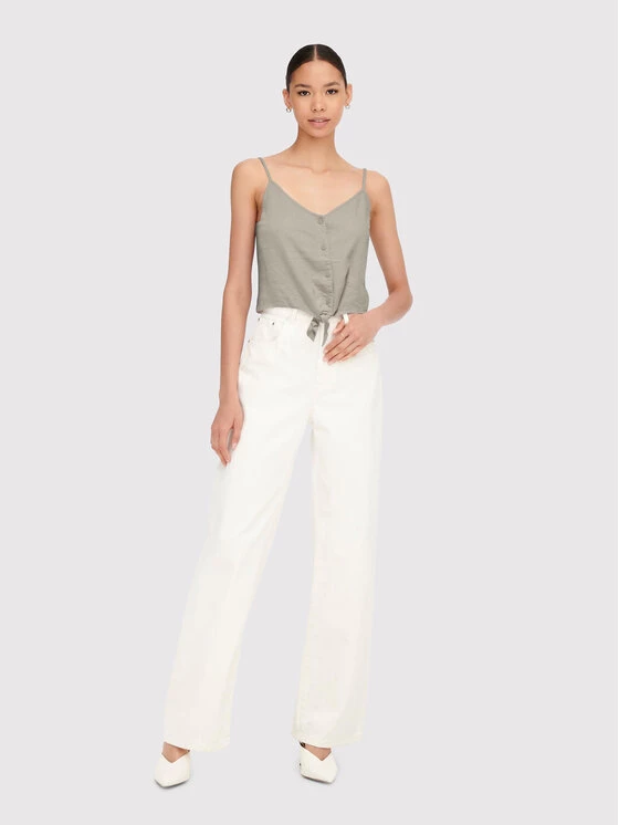 ONLY Γυναίκες Tops Τοπ Caro 15255161 Μπεζ Regular Fit 4 ONLY Γυναίκες Tops Τοπ Caro 15255161 Μπεζ Regular Fit - Image 2