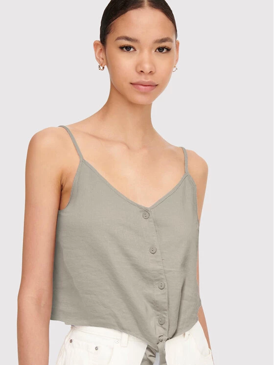 ONLY Γυναίκες Tops Τοπ Caro 15255161 Μπεζ Regular Fit 6 ONLY Γυναίκες Tops Τοπ Caro 15255161 Μπεζ Regular Fit - Image 4