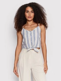 ONLY Γυναίκες Tops Τοπ Caro 15255161 Μπλε Regular Fit