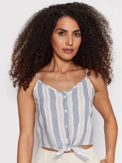 ONLY Γυναίκες Tops Τοπ Caro 15255161 Μπλε Regular Fit -Φτηνός Only Κατάστημα unnamed file 3438