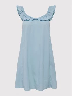 ONLY Γυναίκες Καλοκαιρινά Φορέματα Φόρεμα καλοκαιρινό Zora 15250012 Μπλε Regular Fit