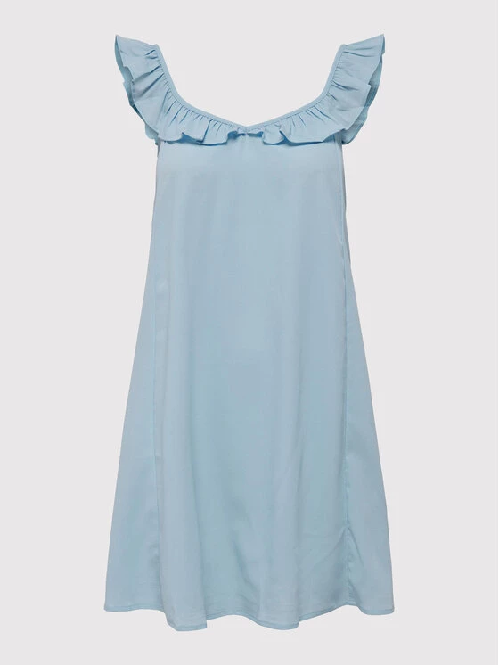 ONLY Γυναίκες Καλοκαιρινά Φορέματα Φόρεμα καλοκαιρινό Zora 15250012 Μπλε Regular Fit 3 ONLY Γυναίκες Καλοκαιρινά Φορέματα Φόρεμα καλοκαιρινό Zora 15250012 Μπλε Regular Fit