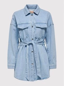 ONLY Γυναίκες Casual Πουκάμισα Πουκάμισο Sophia 15227706 Μπλε Regular Fit -Φτηνός Only Κατάστημα unnamed file 3506