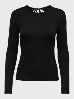 ONLY Γυναίκες Μπλουζάκια Μπλουζάκι Nulan 15273542 Μαύρο Regular Fit