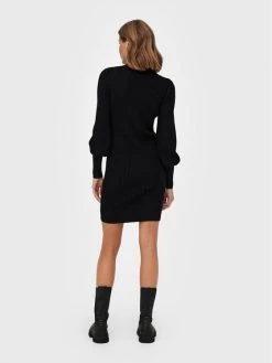 ONLY Γυναίκες Πλεκτά Φορέματα Φόρεμα υφασμάτινο Katia 15232502 Μαύρο Regular Fit -Φτηνός Only Κατάστημα unnamed file 370