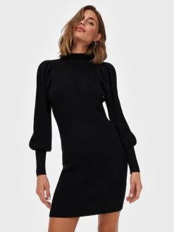 ONLY Γυναίκες Πλεκτά Φορέματα Φόρεμα υφασμάτινο Katia 15232502 Μαύρο Regular Fit -Φτηνός Only Κατάστημα unnamed file 371