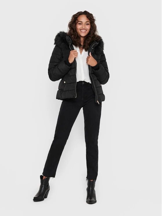 ONLY Γυναίκες Χειμωνιάτικα Μπουφάν Μπουφάν πουπουλένιο Camilla 15204607 Μαύρο Regular Fit 4 ONLY Γυναίκες Χειμωνιάτικα Μπουφάν Μπουφάν πουπουλένιο Camilla 15204607 Μαύρο Regular Fit - Image 2
