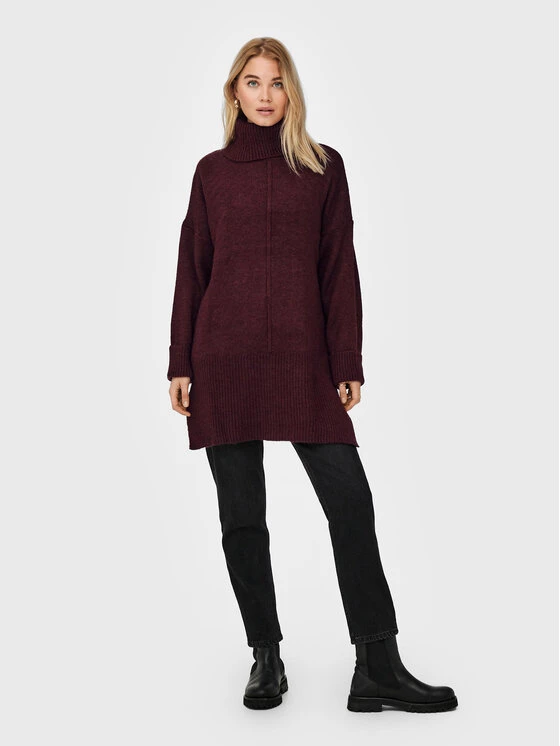 ONLY Γυναίκες Ζιβάγκο Tatiana 15241191 Μπορντό Relaxed Fit 4 ONLY Γυναίκες Ζιβάγκο Tatiana 15241191 Μπορντό Relaxed Fit - Image 2