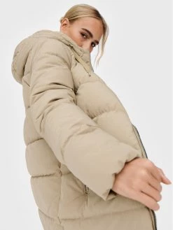 ONLY Γυναίκες Χειμωνιάτικα Μπουφάν Μπουφάν πουπουλένιο Dolly 15205369 Μπεζ Regular Fit -Φτηνός Only Κατάστημα unnamed file 434