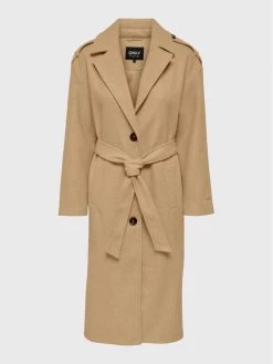 ONLY Γυναίκες Μεταβατικά Παλτά Παλτό μεταβατικό Emma 15261322 Μπεζ Regular Fit -Φτηνός Only Κατάστημα unnamed file 461