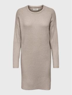 ONLY Γυναίκες Πλεκτά Φορέματα Φόρεμα υφασμάτινο Fia Katia 15259280 Μπεζ Regular Fit