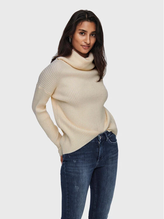 ONLY Γυναίκες Ζιβάγκο Katia 15232493 Μπεζ Regular Fit 3 ONLY Γυναίκες Ζιβάγκο Katia 15232493 Μπεζ Regular Fit