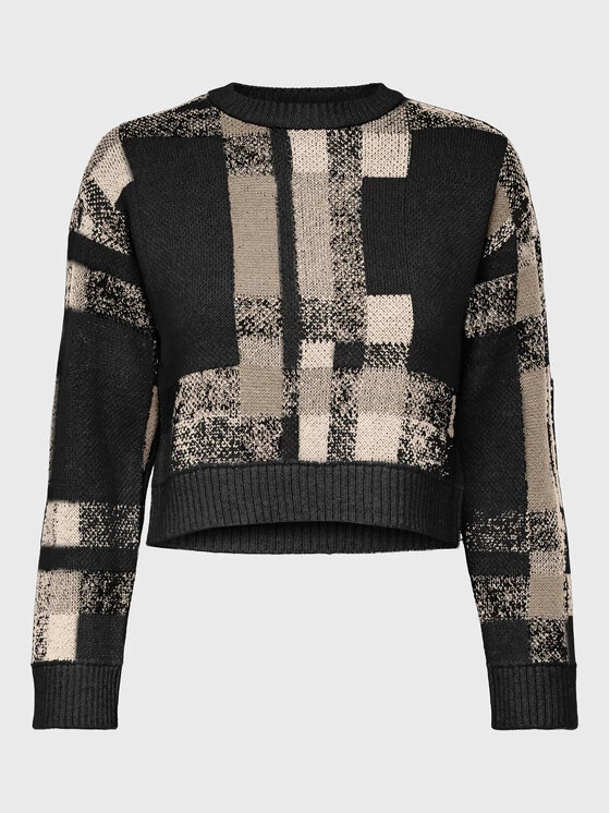 ONLY Γυναίκες Πουλόβερ Kelly 15264617 Μαύρο Regular Fit 3 ONLY Γυναίκες Πουλόβερ Kelly 15264617 Μαύρο Regular Fit