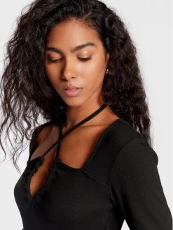 ONLY Γυναίκες Καθημερινά Φορέματα Φόρεμα καθημερινό Ina 15272740 Μαύρο Slim Fit -Φτηνός Only Κατάστημα unnamed file 527