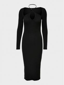 ONLY Γυναίκες Καθημερινά Φορέματα Φόρεμα καθημερινό Ina 15272740 Μαύρο Slim Fit -Φτηνός Only Κατάστημα unnamed file 529