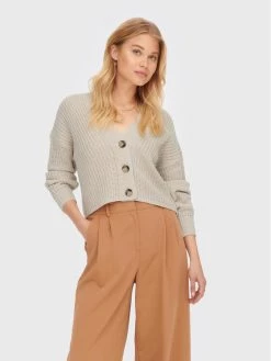 ONLY Γυναίκες Ζακέτες Ζακέτα Carol 15211521 Μπεζ Relaxed Fit