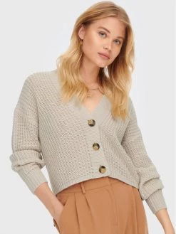 ONLY Γυναίκες Ζακέτες Ζακέτα Carol 15211521 Μπεζ Relaxed Fit -Φτηνός Only Κατάστημα unnamed file 552