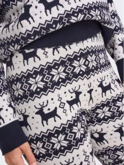 ONLY Γυναίκες Παντελόνια Φόρμας Πλεκτό παντελόνι Xmas 15272160 Σκούρο μπλε Regular Fit -Φτηνός Only Κατάστημα unnamed file 56