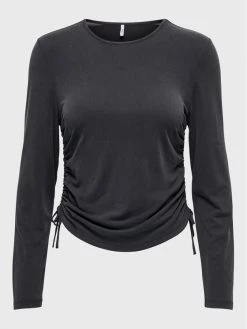 ONLY Γυναίκες Μπλουζάκια Μπλουζάκι Free 15273543 Μαύρο Slim Fit