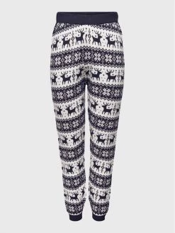 ONLY Γυναίκες Παντελόνια Φόρμας Πλεκτό παντελόνι Xmas 15272160 Σκούρο μπλε Regular Fit -Φτηνός Only Κατάστημα unnamed file 58