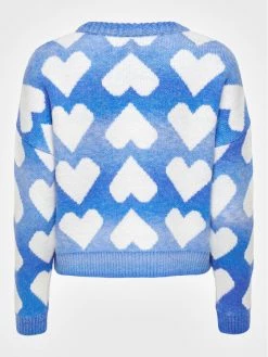 ONLY Γυναίκες Πουλόβερ Laida 15259434 Μπλε Regular Fit -Φτηνός Only Κατάστημα unnamed file 586