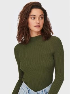 ONLY Γυναίκες Πουλόβερ Rachella 15272596 Πράσινο Slim Fit -Φτηνός Only Κατάστημα unnamed file 590