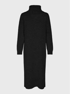 ONLY Γυναίκες Πλεκτά Φορέματα Φόρεμα υφασμάτινο Brandie 15214595 Μαύρο Regular Fit -Φτηνός Only Κατάστημα unnamed file 598