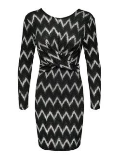 ONLY Γυναίκες Κοκτέιλ Φορέματα Φόρεμα κοκτέιλ New Queen 15273836 Μαύρο Slim Fit