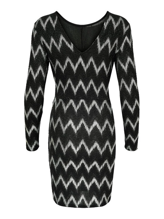 ONLY Γυναίκες Κοκτέιλ Φορέματα Φόρεμα κοκτέιλ New Queen 15273836 Μαύρο Slim Fit 4 ONLY Γυναίκες Κοκτέιλ Φορέματα Φόρεμα κοκτέιλ New Queen 15273836 Μαύρο Slim Fit - Image 2