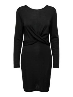 ONLY Γυναίκες Κοκτέιλ Φορέματα Φόρεμα κοκτέιλ New Queen 15273836 Μαύρο Slim Fit