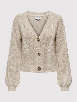 ONLY Γυναίκες Ζακέτες Ζακέτα Rosie 15210622 Μπεζ Regular Fit -Φτηνός Only Κατάστημα unnamed file 666